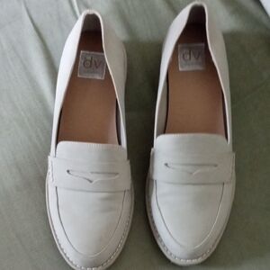 DV by Dolce Vita Cream Penny Loafers Flats